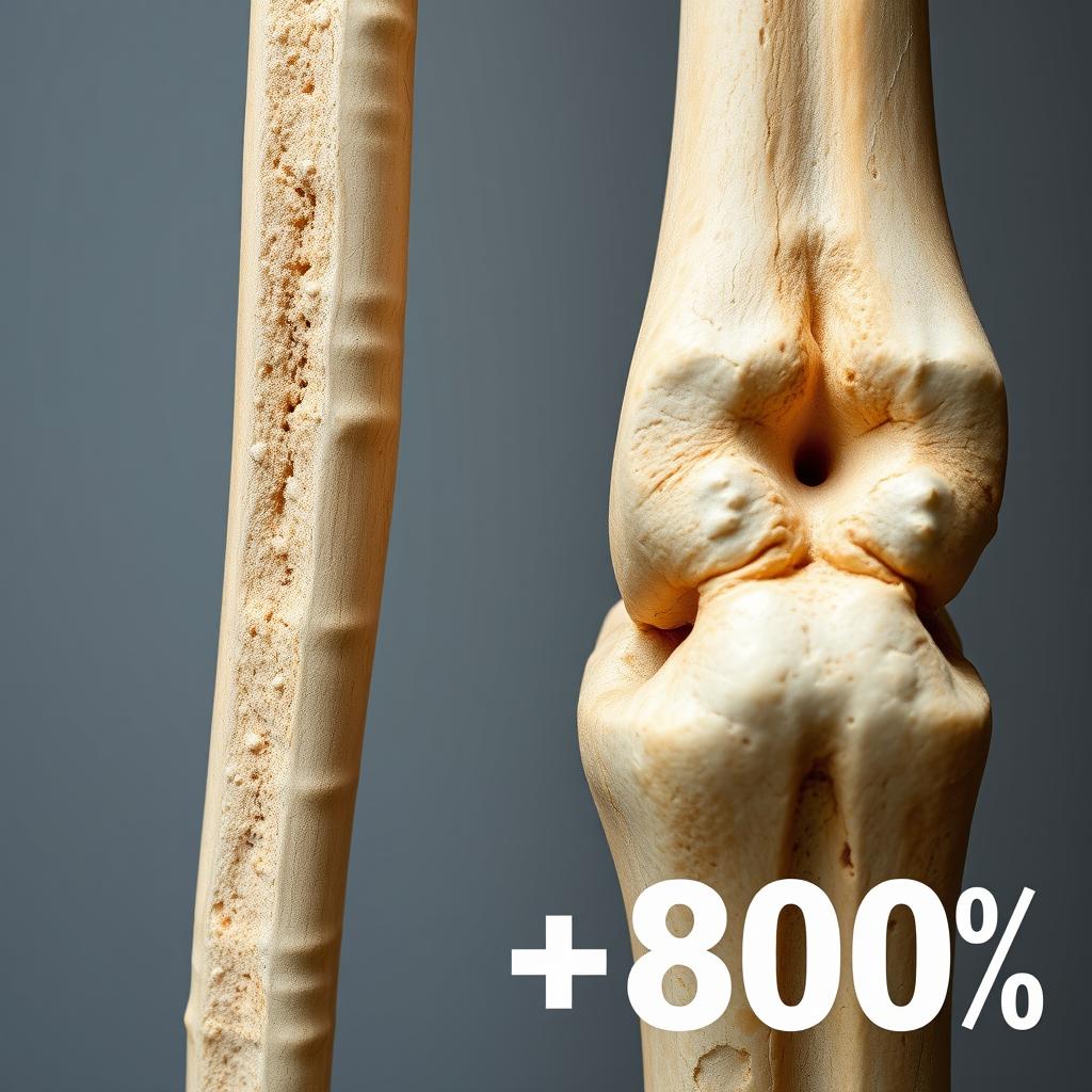 Osteoporosis breakthrough: Bone mass increased by 800 percent